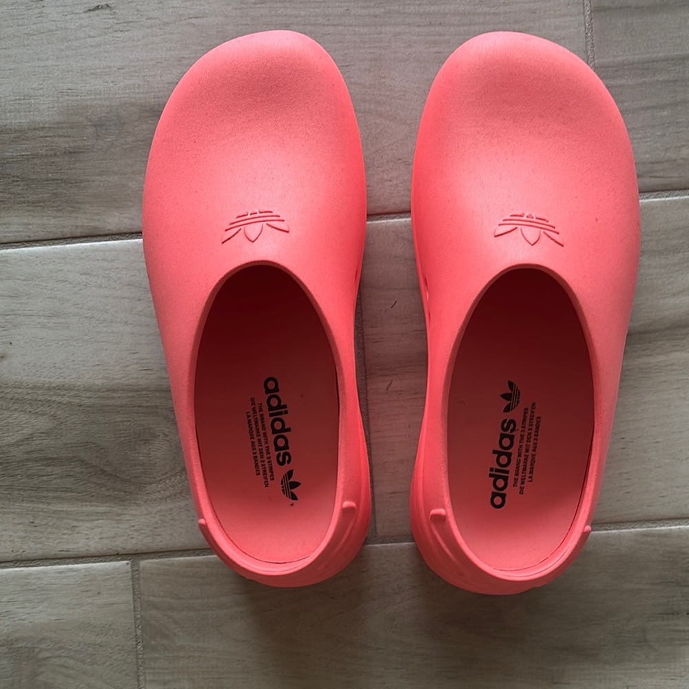 Adidas Pink Slippers Foam Comfort